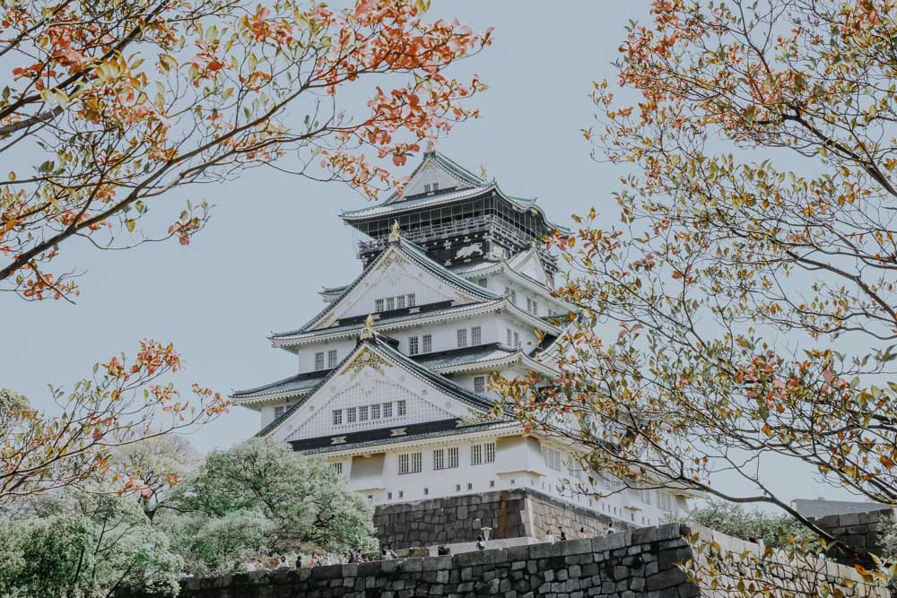 Sehenswürdigkeiten in Osaka -Osaka Castle
