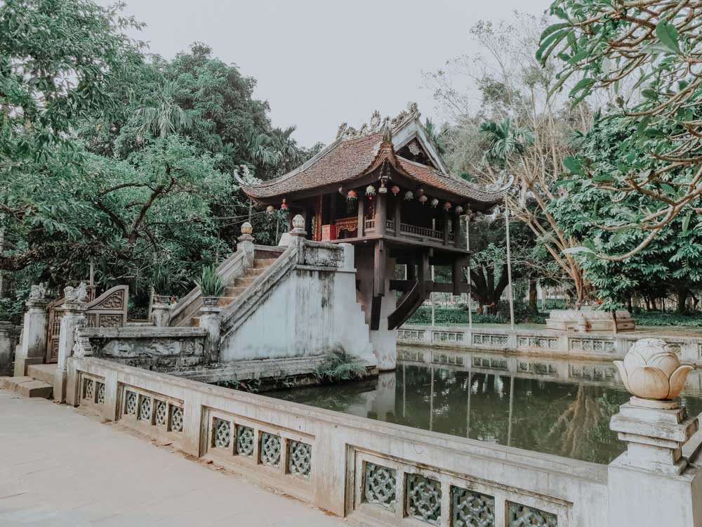 geniale Plätze in Hanoi: One Pillar Pagoda