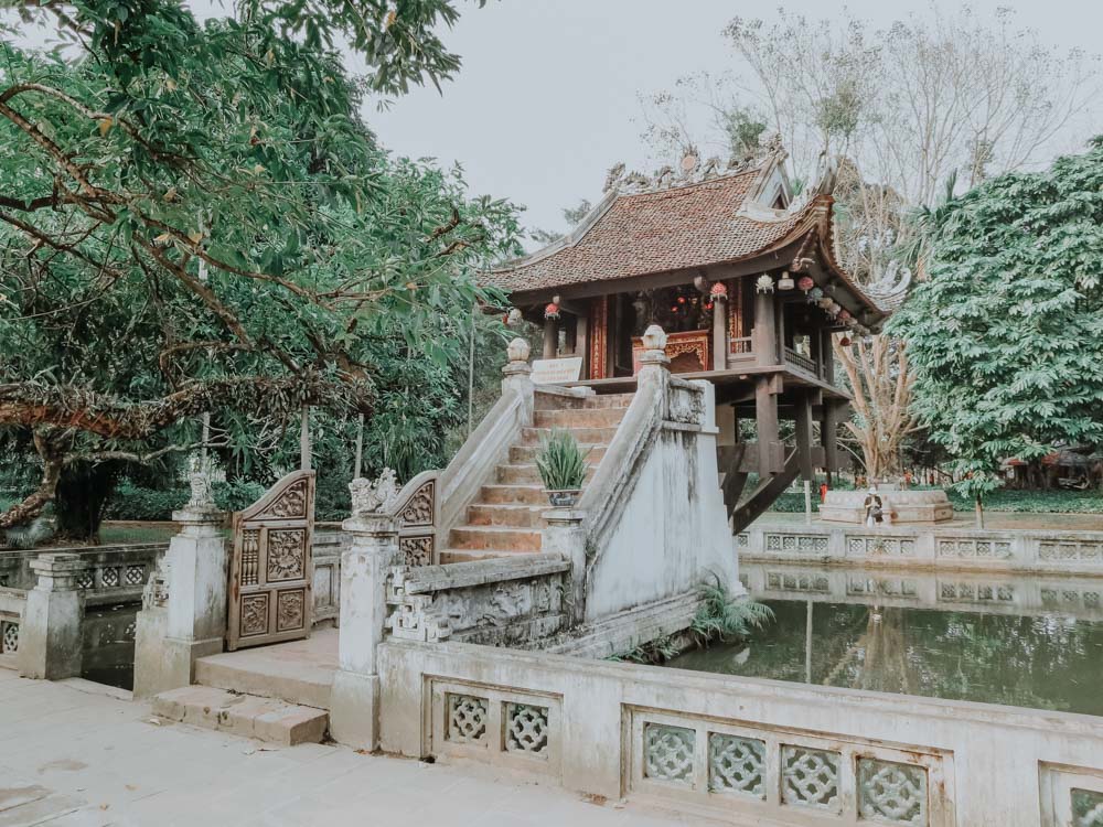 geniale Plätze in Hanoi:Einsäulenpagode