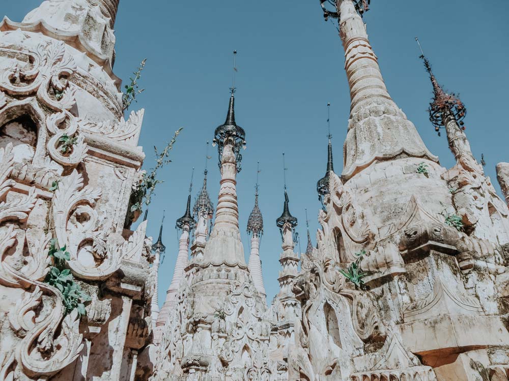 Stupas von Kako ein echter Geheimtipp in Myanmar