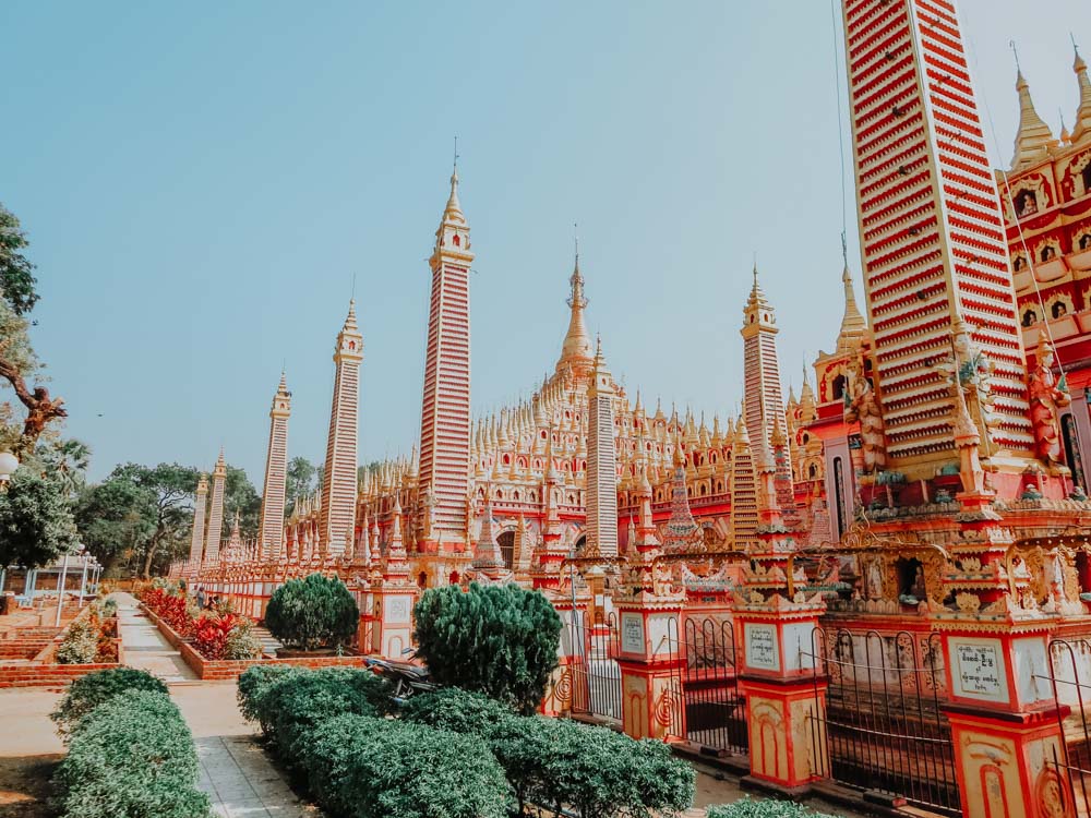 Myanmar Geheimtipps Thanboddhay Pagode in Monywa