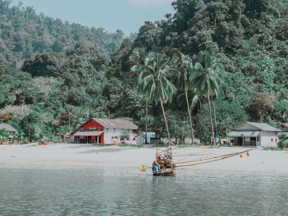 Dorf der Sea Gypsys im Myeik Archipel