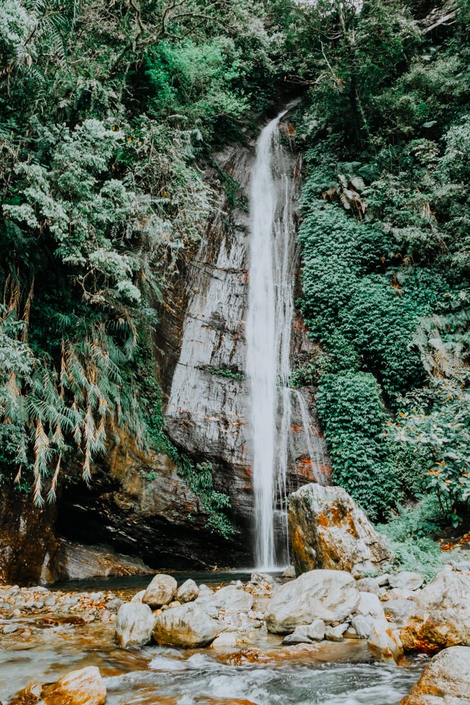 Rainbow Waterfall in Taiwan