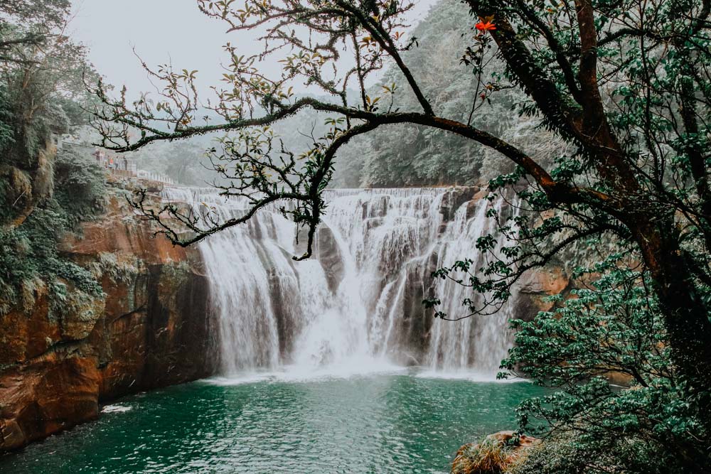 Shifen Waterfall in Taiwan