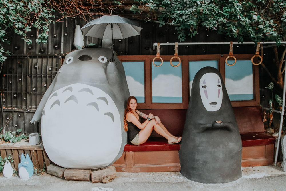 Meet Totoro in Taiwan: Totoro Bus Stop Taichung