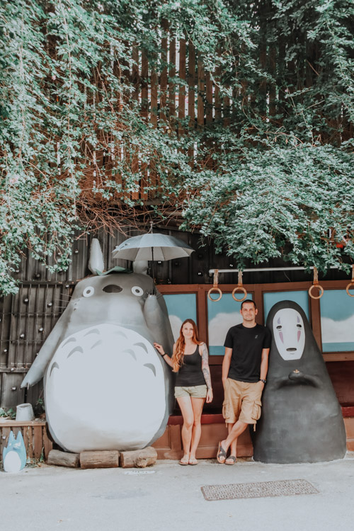 Totoro Bus Stop in Taichung