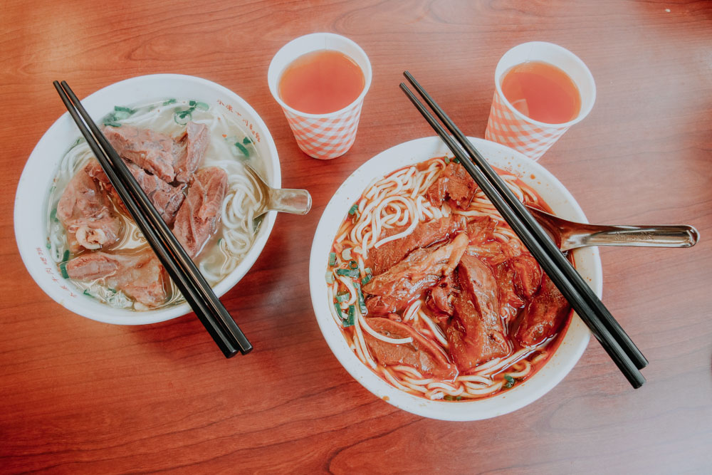 Beef Noodle Soup im Yong Kang Beef Noodle