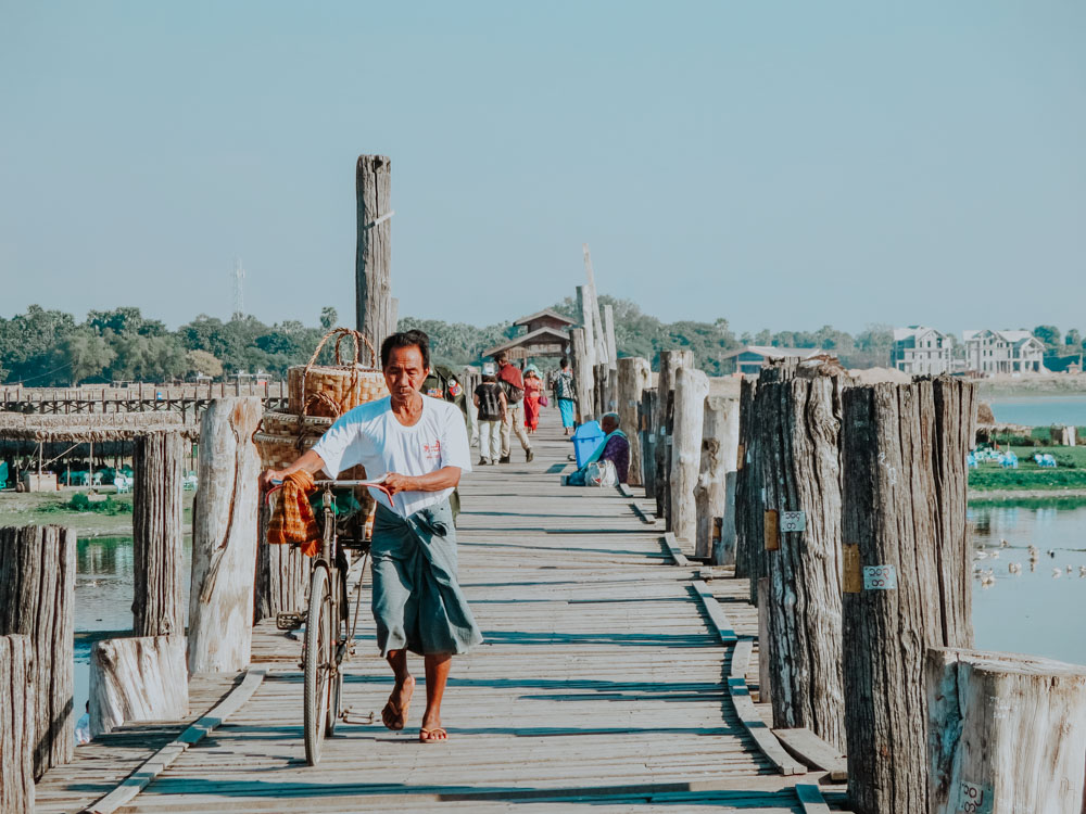 Must sees in Myanmar: U-Bein-Brücke