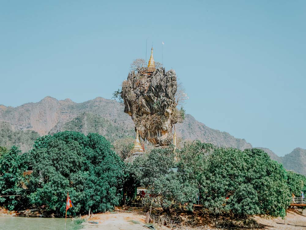 Must sees in Myanmar: Kyauk-Kalap Pagode