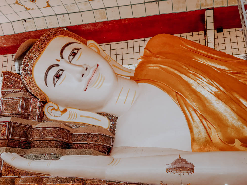 Shwethalyaung Buddha-Statue in Bago