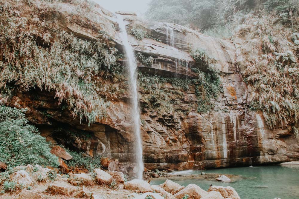 Green Dragon Waterfall in Taiwan