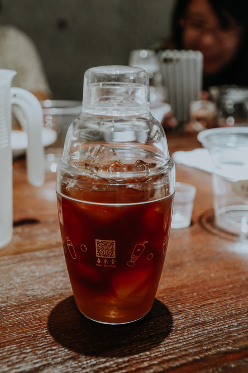 Mik Tea Shaker im Chun Shui Tang in Taichung