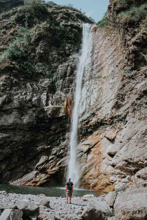 Long Dragon Waterfall in Taiwan