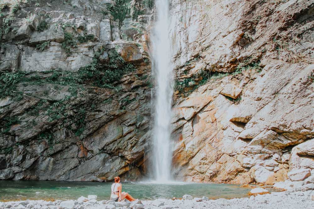 Long Dragon Waterfall in Taiwan