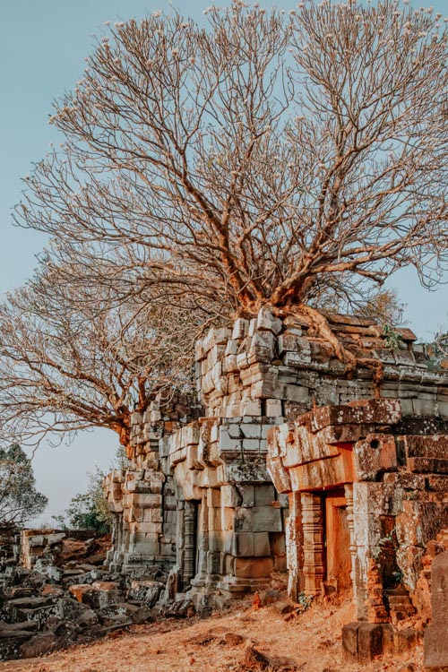 Sonnenuntergang in Angkor: Phnom Bok