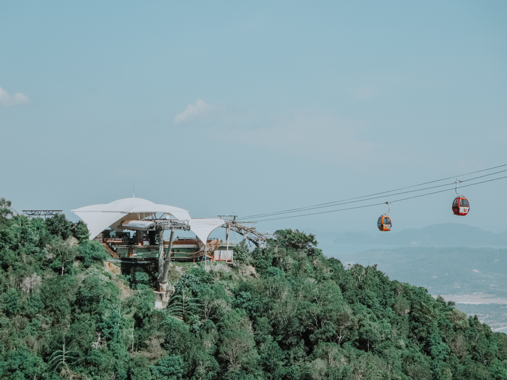 Cable Car auf Pulau Langkawi