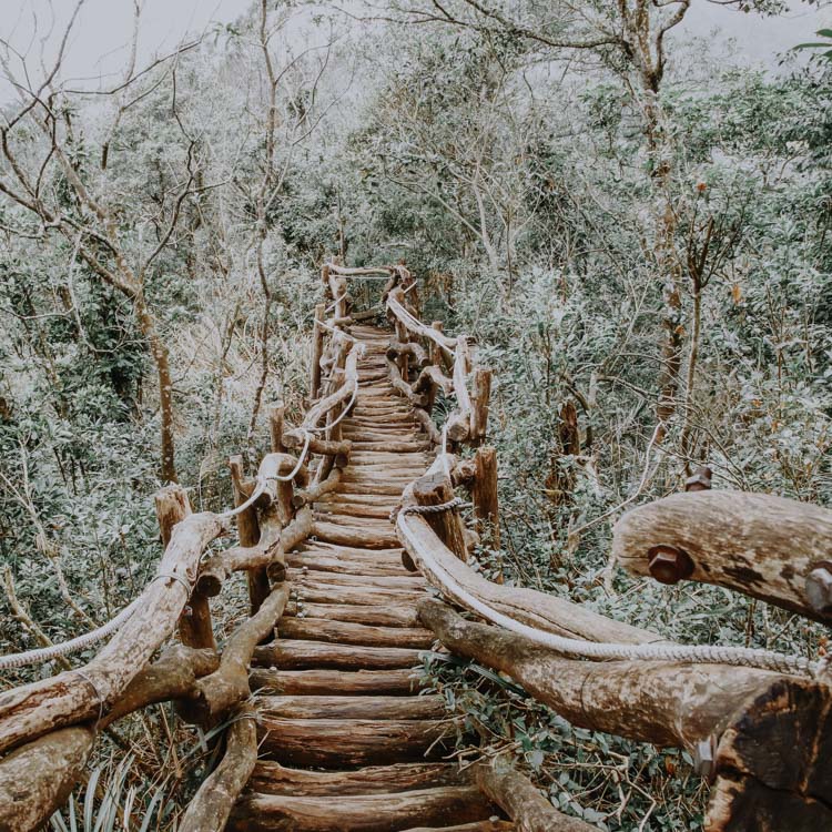 Wanderwege in der Dakeng Scenic Area