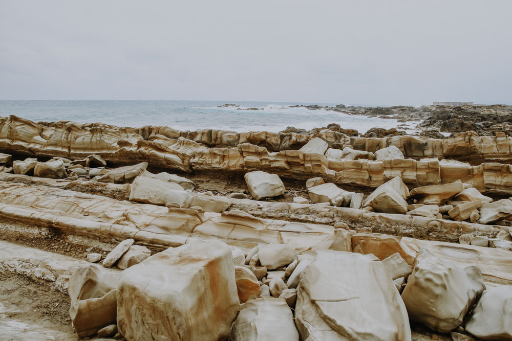 Sea Erroded Plattform in Xiaoyeliu Taiwan