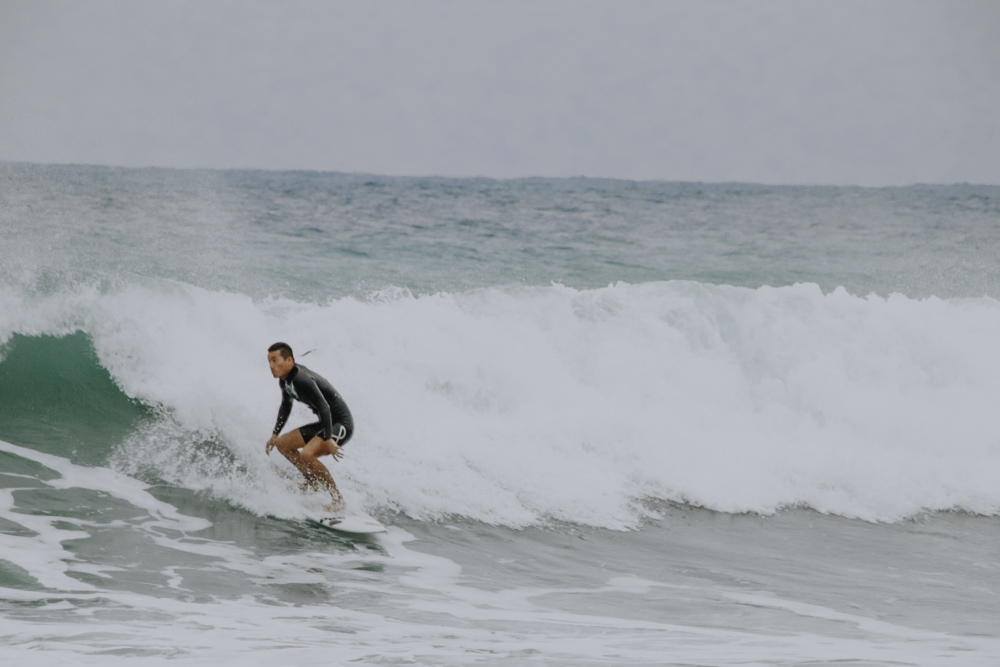 Surfing in Taiwan