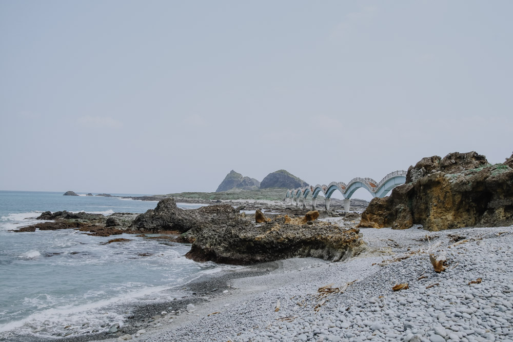 Sanxiantai und Drachenbrücke in Taiwan