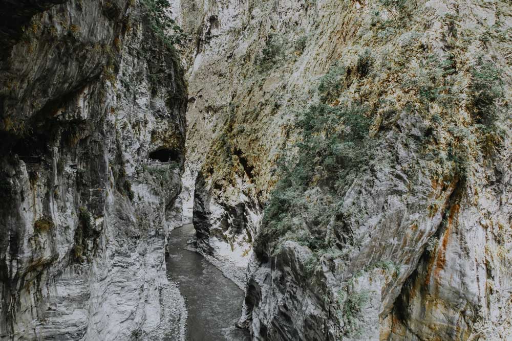 Liwu River in der Taroko Schlucht