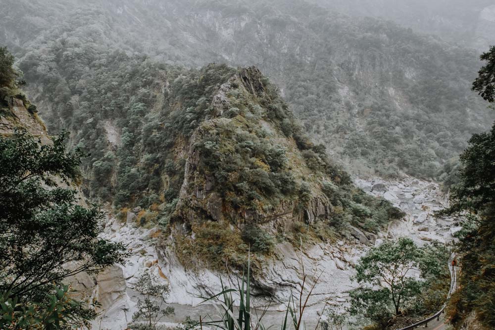 Taroko Gorge in Taiwan