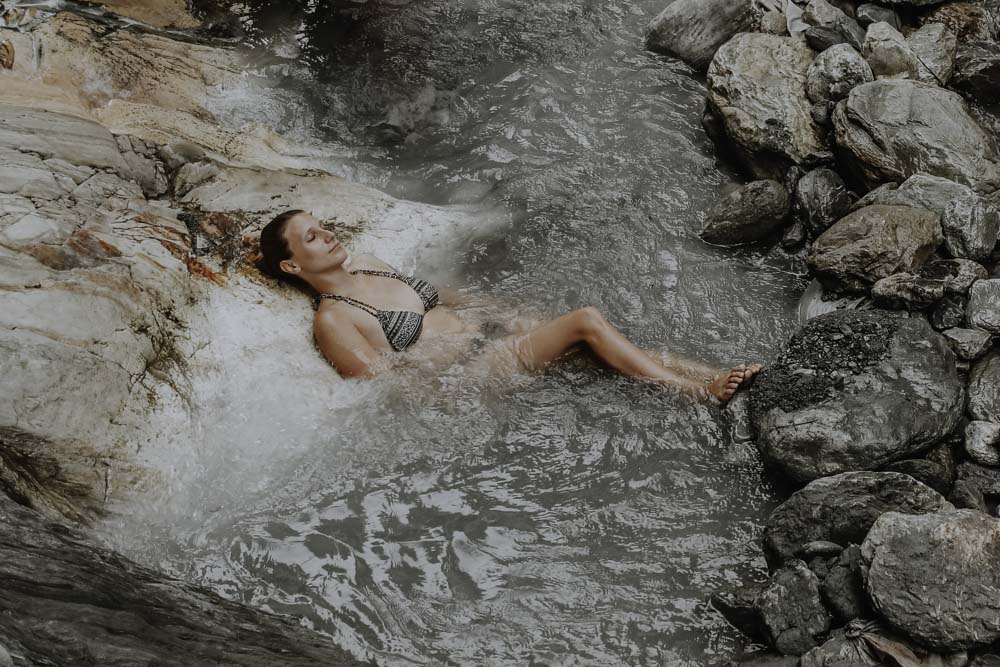 Wenshan Hot Spring in der Taroko Schlucht