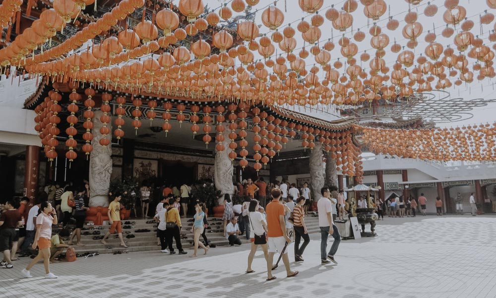 Thean Hou Tempel in Malaysia