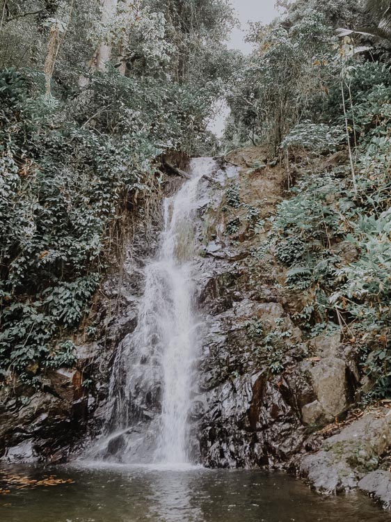 Durian Perangin Waterfall Malaysia